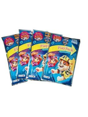 🐲3 FOR $9🦄 Set of 4 NEW Nickelodeon Paw Patrol The Movie Grab & Go Play Packs